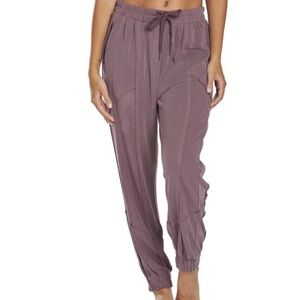FP Movement by Free People Mauve Drawstring Jogger Pants
